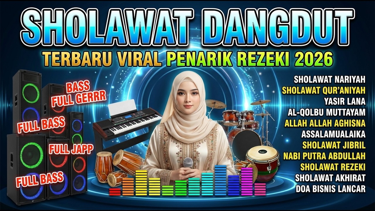 Lantunan Sholawat Nabi Pembawa Keberkahan | Membantu Rezeki Mengalir Lebih Tenang