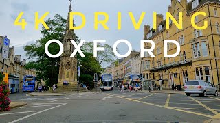 Driving 4K Oxford  Drive Through The Historic City Of Oxford