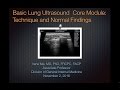 Basic Lung Ultrasound: Technique and Normal Findings