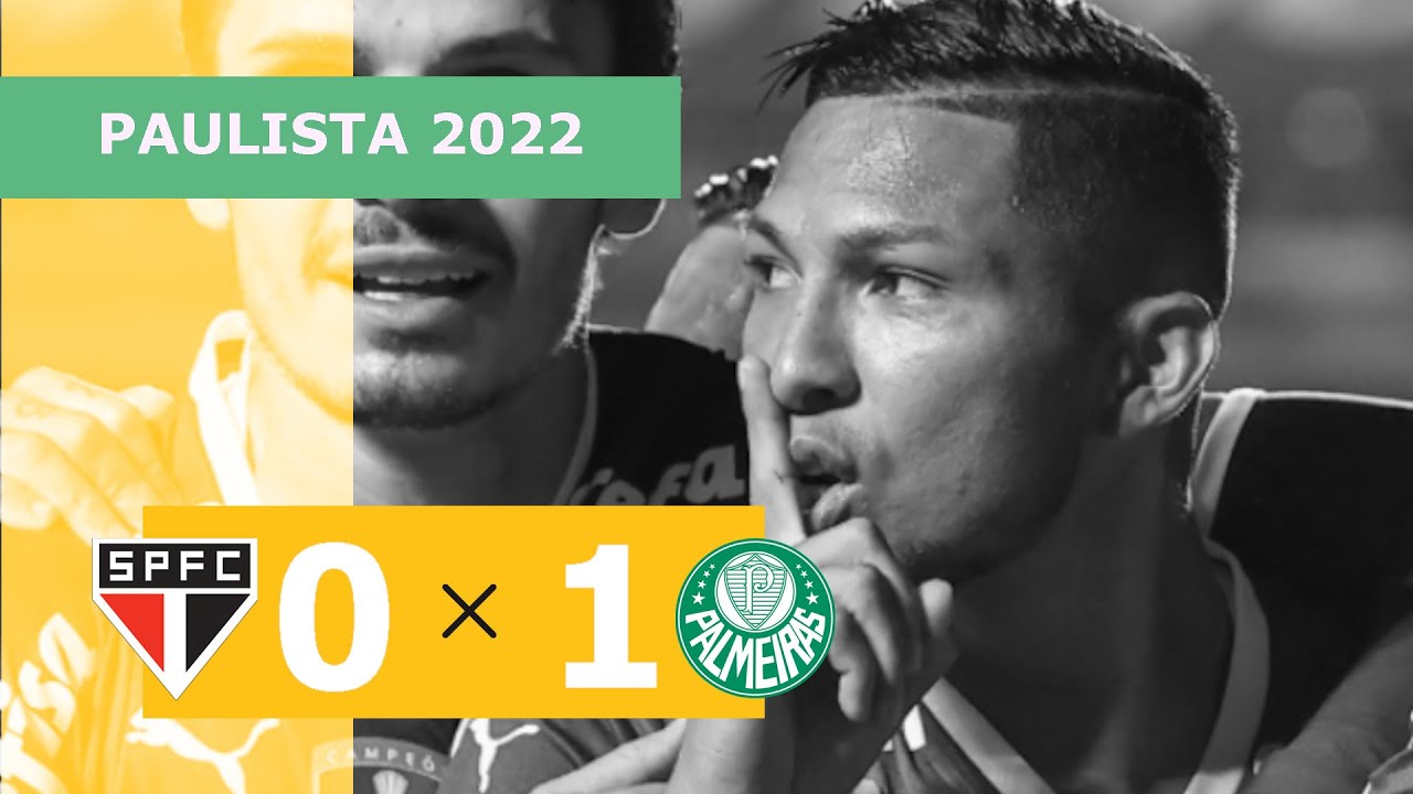 São Paulo e Palmeiras se enfrentam pelo Paulistão; veja o gol de Rony