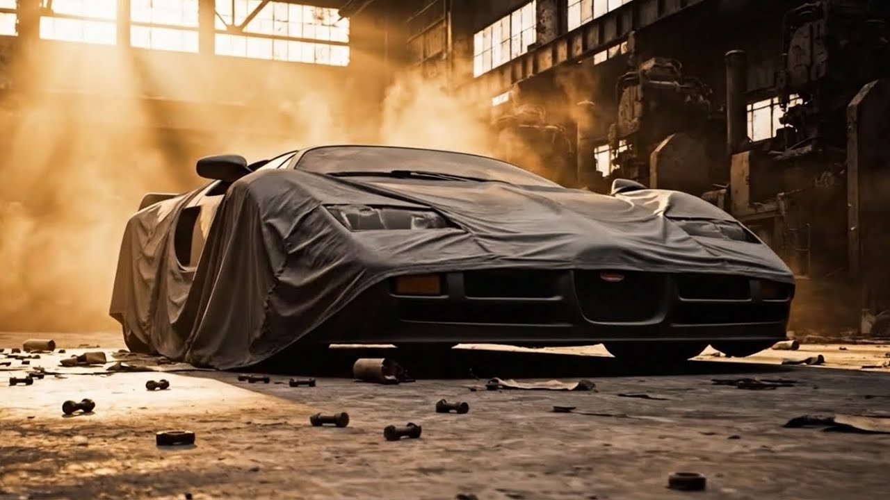 ASMR Car Restoration | Ice Blue Bugatti EB110 SS (1994) Full Rebuild from Abandoned Condition