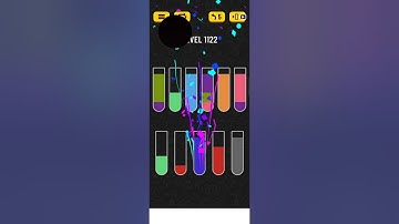 water sort puzzle (level 1122)
