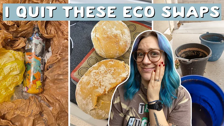 Unhinged zero waste swaps and habits that I quit doing