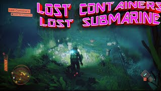 Under the waves Lost Containers | Reach lost Containers Area | Enter the Submarine | Lost Submarine