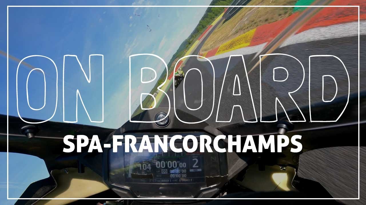 SPA - FRANCORCHAMPS ON BOARD 🤯 - KAWASAKI ZX-10R - GAMARINO