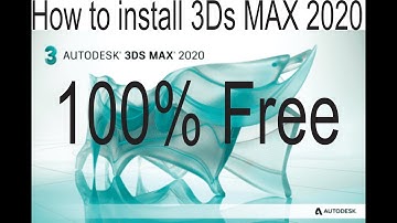 How to install 3Ds Max2020