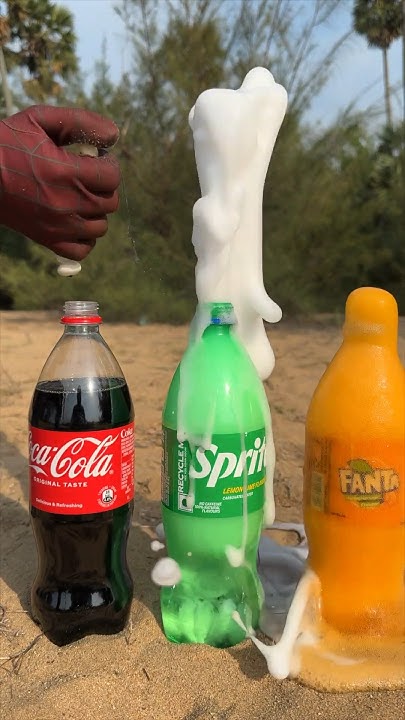 Mega Mentos and Soda Experiment - Watch the Fizz Fly! #satisfying #