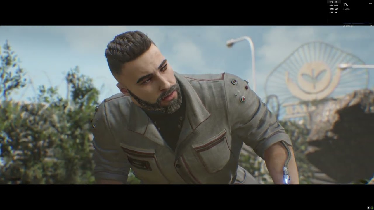 Atomic Heart benchmark 4k ray tracing DLSS off