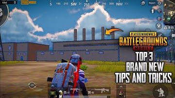 Top 3 Brand New Tips And Tricks | Pubg Mobile Runic Power Tips And Tricks | Pubg Korea Tricks