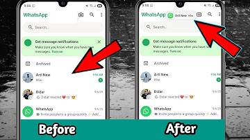 How To Hide WhatsApp Notification On Home Screen, How To Hide WhatsApp Message Notification 