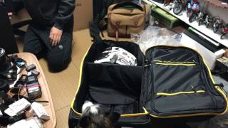 [RSB266] WHEELED GEAR BAG open case RS-TAICHI 기어백 오픈케이스
