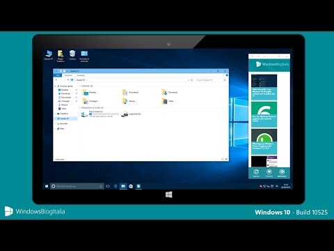 Video tour completo di Windows 10 Insider Preview Build 10525