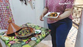 يومياتي/شرائح البادنجال بحشوة البطاطا