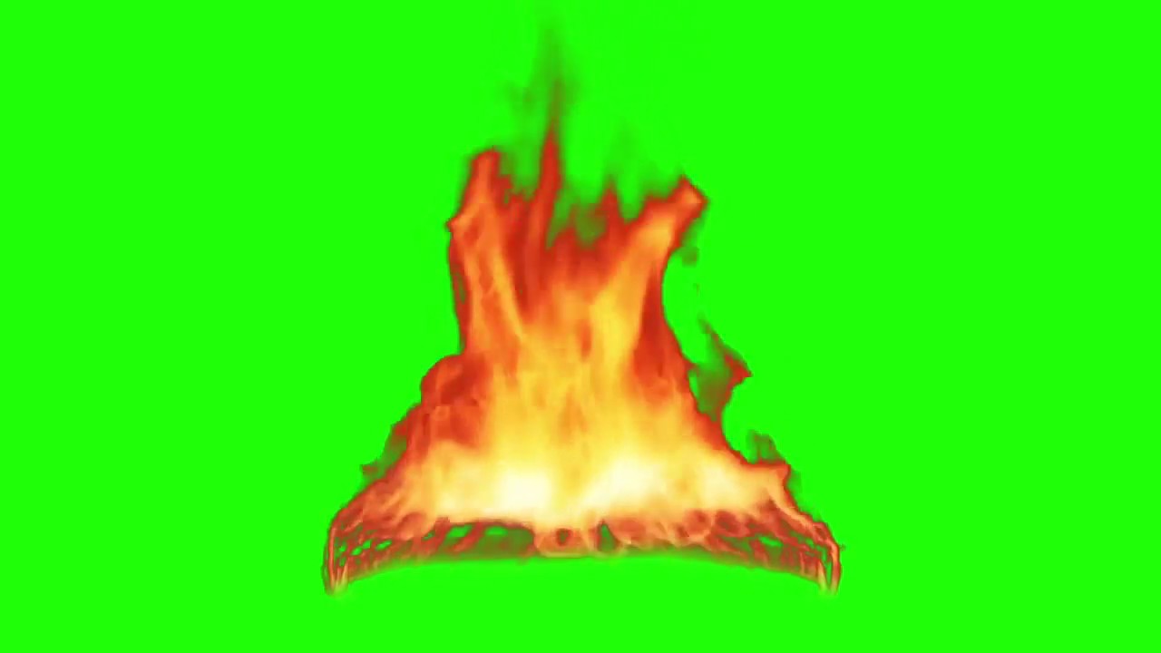 fire green screen 4k fire green screen 4k