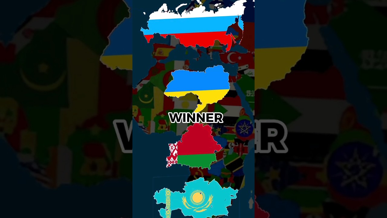 RUSSIA 🇷🇺 VS UKRAINE 🇺🇦 VS BELARUS 🇧🇾 VS KAZAKHSTAN 🇰🇿 | Big Comparison