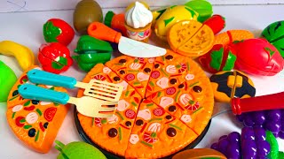 Satisfying Fruit & Vegetable Toy Cutting ASMR 🍎🥕🔪