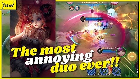 Angela + Ruby carry the team, INSANE and Unstoppable together!! Angela build | Mobile Legends Yumi