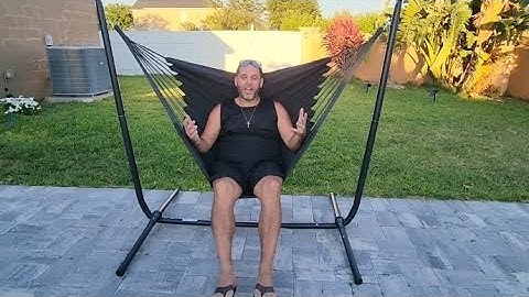 Suncreat 2 in 1 Convertible Swing Chair Hammock with Stand (Review)