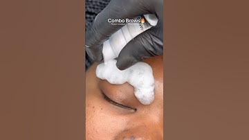 Combo Brows ( Microshading + Nano-Sttokes) #ombrebrows #lashextensions #microblading #nanobrows