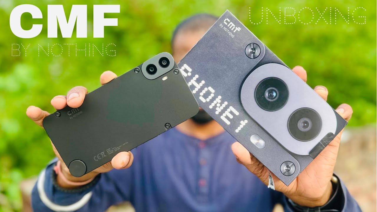 CMF By Nothing PHONE 1 is here UNBOXING and cameras quality checks ...