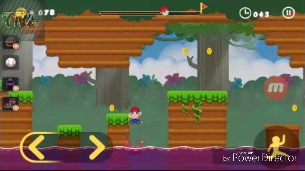 First game play Getto mario[Super Ted jungle Adventures]