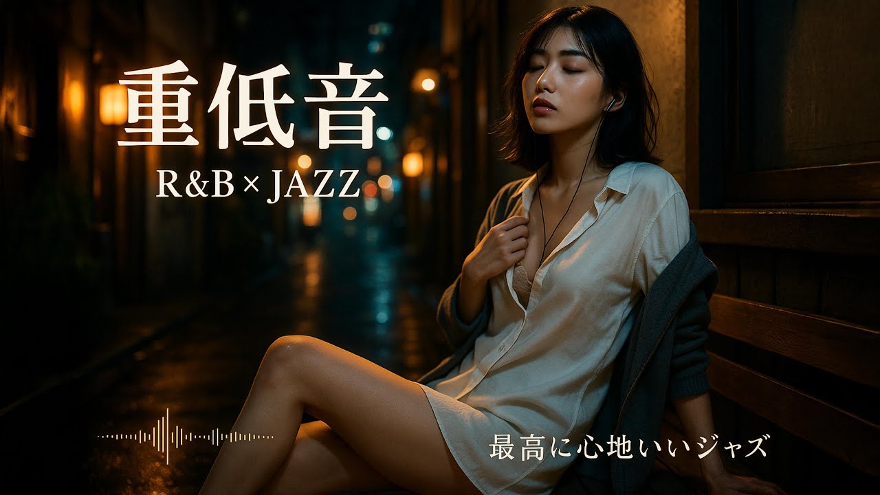 静けさを探すあなたへ｜【重低音】R&B×JAZZ｜静かな集中BGM