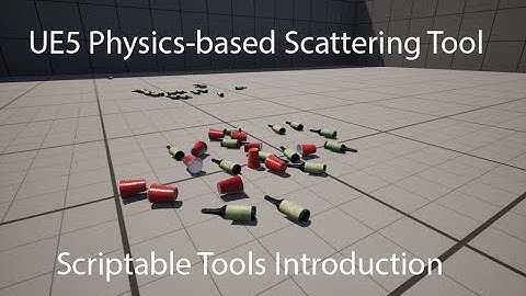 Scattering Tool for UE5