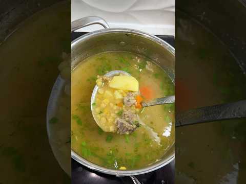 ГОРОХОВЫЙ СУП ЗА 5 минут. Легко и вкусно! #гороховыйсуп #супы #легкийсуп #первыеблюда #рецептсупа