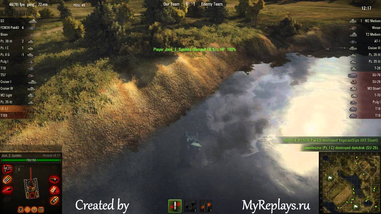 WOT: Malinovka - Renault UE 57