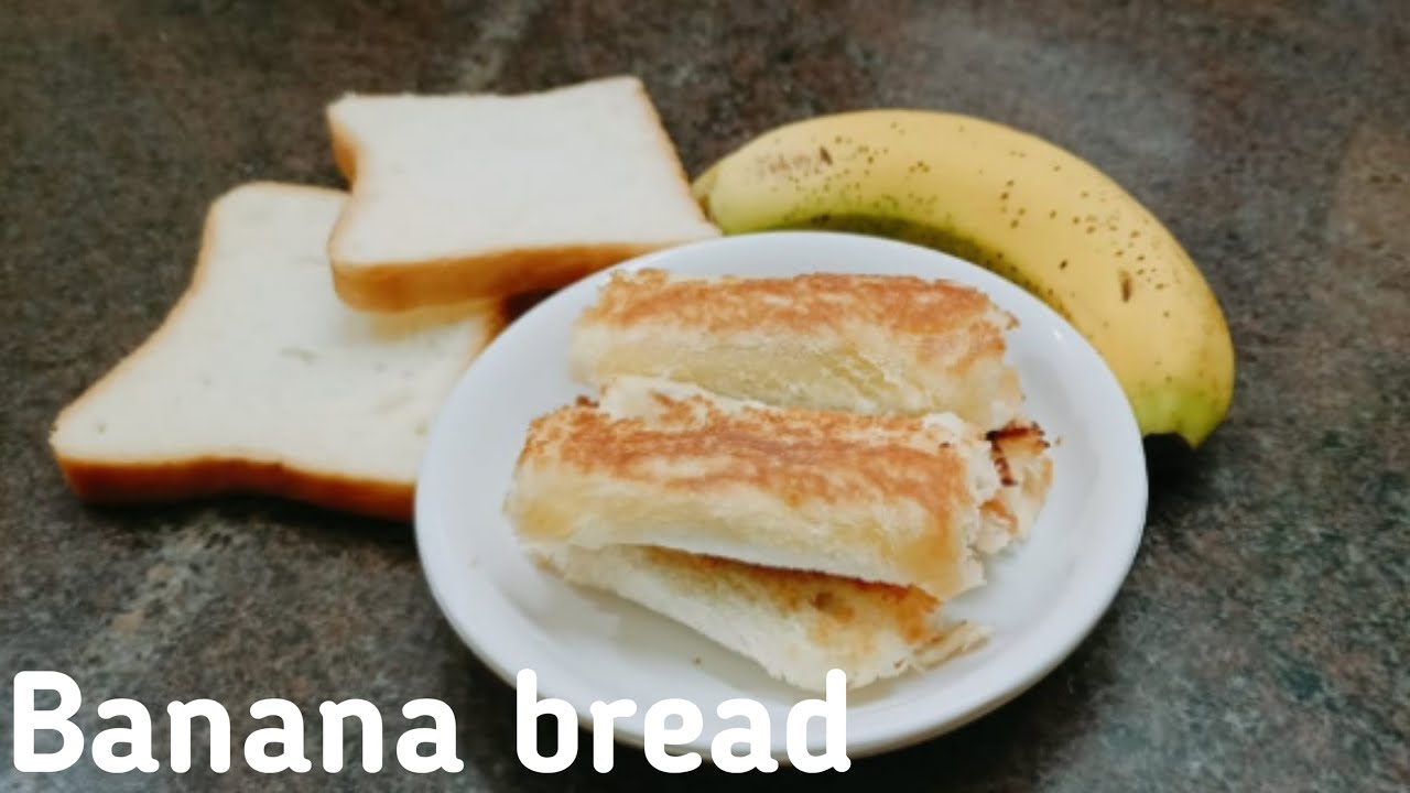 Banana bread toast recipe without egg and milk banana French toast roll ups YouTube