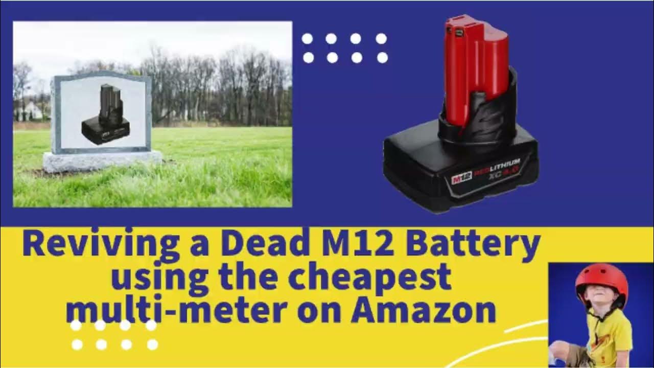 Milwaukee M12 Battery Flashing Red and Green? Let