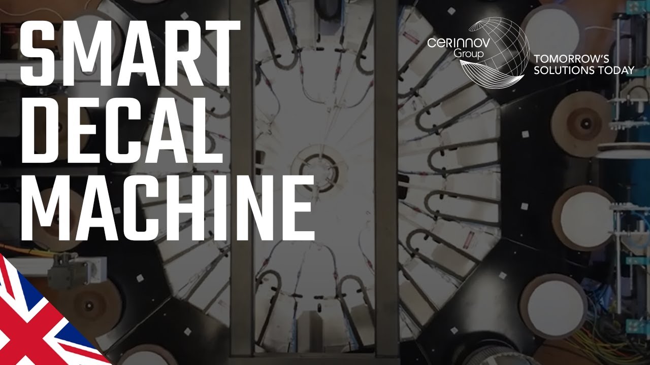 Smart Decal Machine SDM320, the CERINNOV’s new generation machine for Tableware decoration.