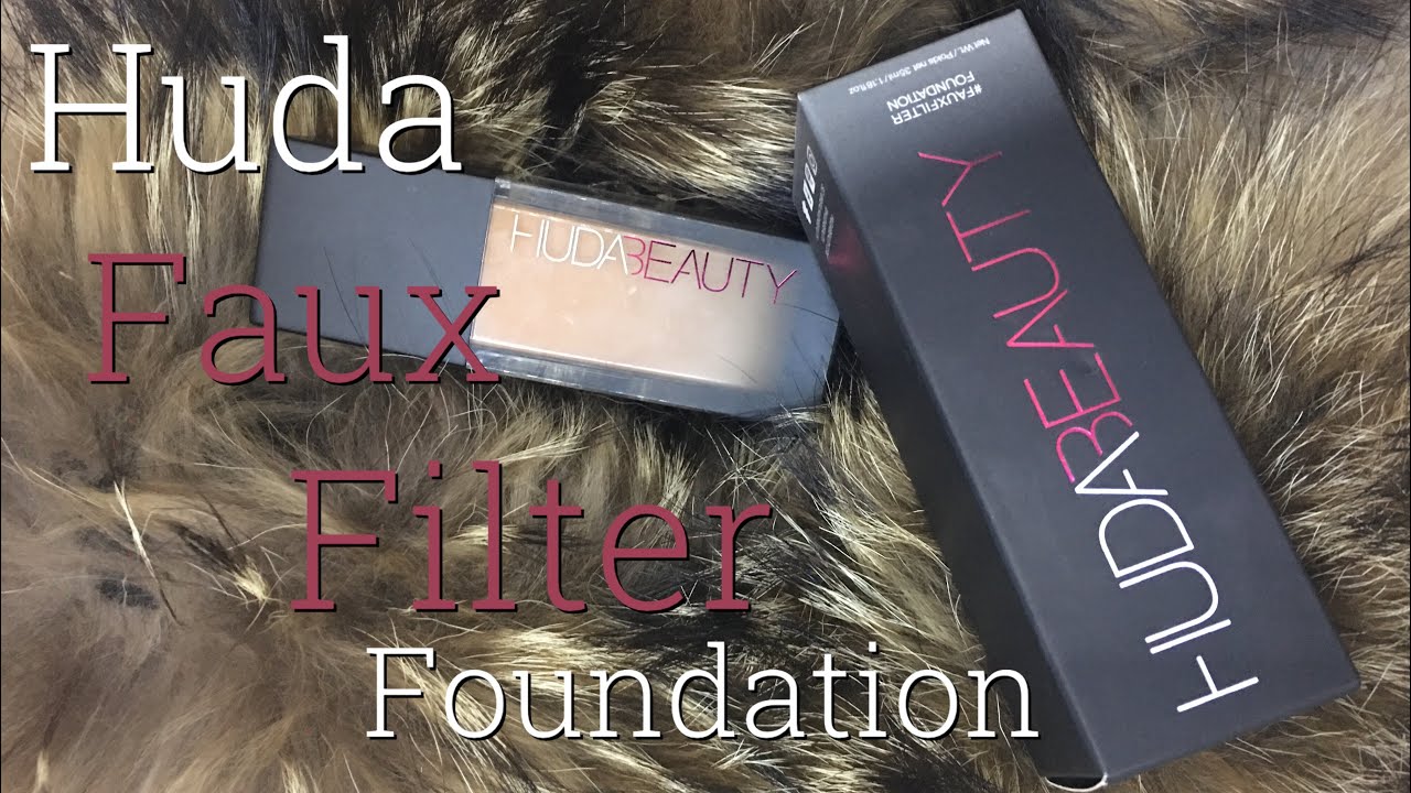 Huda Faux Filter Foundation | Chocolate Mousse | 450G | Review