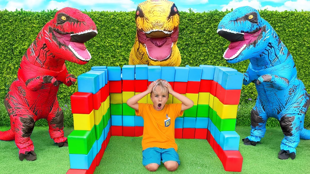 Приключения по спасению динозавров и другие забавные истории для детей