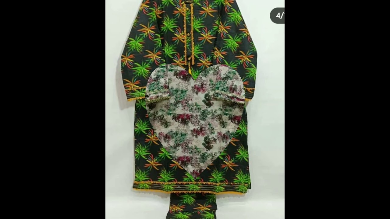 All Over Lawn Dresses | Printed Suit Designing 