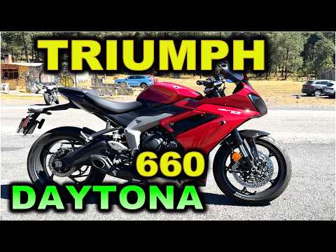 ¿La NUEVA Triumph Daytona 660 es la deportiva PERFECTA o una gran decepción?” 😱🏍️ REVIEW