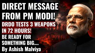 SOMETHING BIG SOON IN INDIA! PM MODI'S BIG WARNING AFTER WEST BENGAL! DRDO TESTS 3 WEAPONS IN 3 DAYS