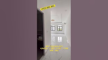 Bán nhà KĐT 5 sao Eco city Long An Bình Chánh | mặt tiền Đinh Đức Thiện ĐT826 | Chợ Bình Chánh 2km