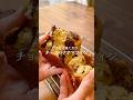 混ぜて焼くだけ!チョコバナナマフィン🍫🍌 #shorts