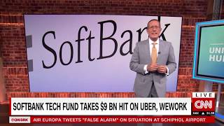 SoftBank tech fund takes $9 billion hit on Uber, WeWork
