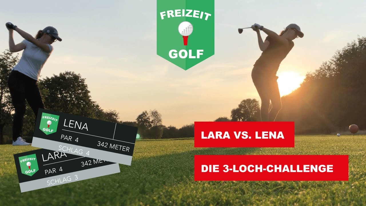 3 Loch Golfchallenge - Golfrunde zum Spaß