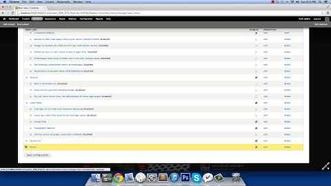 Customizing Main Menu - Corporate X Responsive Drupal Theme