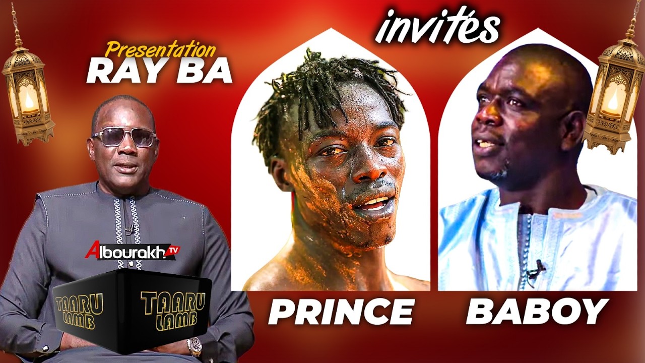 Prince et Baboye  Taaru Lamb avec Ray Ba et son équipe
