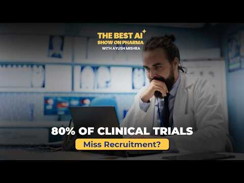 Why Clinical Trials Take Forever, And How AI Fixed Recruitment (80% Fail Rate) #aiinpharma #pharmaai