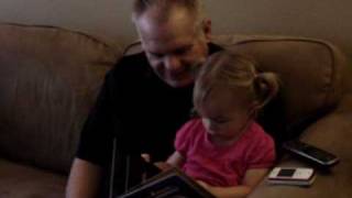 Reading with Grandpa