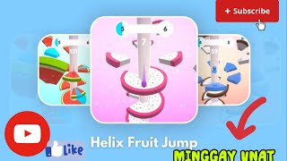 🔴LIVE PLAY STACK BALL""HELIX FRUIT JUMP !!MINGGAY UNAT here  #trending  #asmrvideo screenshot 2