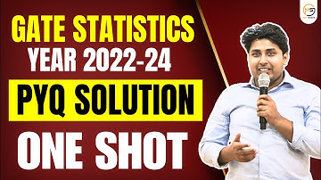GATE STATISTICS 2022-2024 | Previous Year Questions Solution || ONE SHOT VIDEO :8810409392