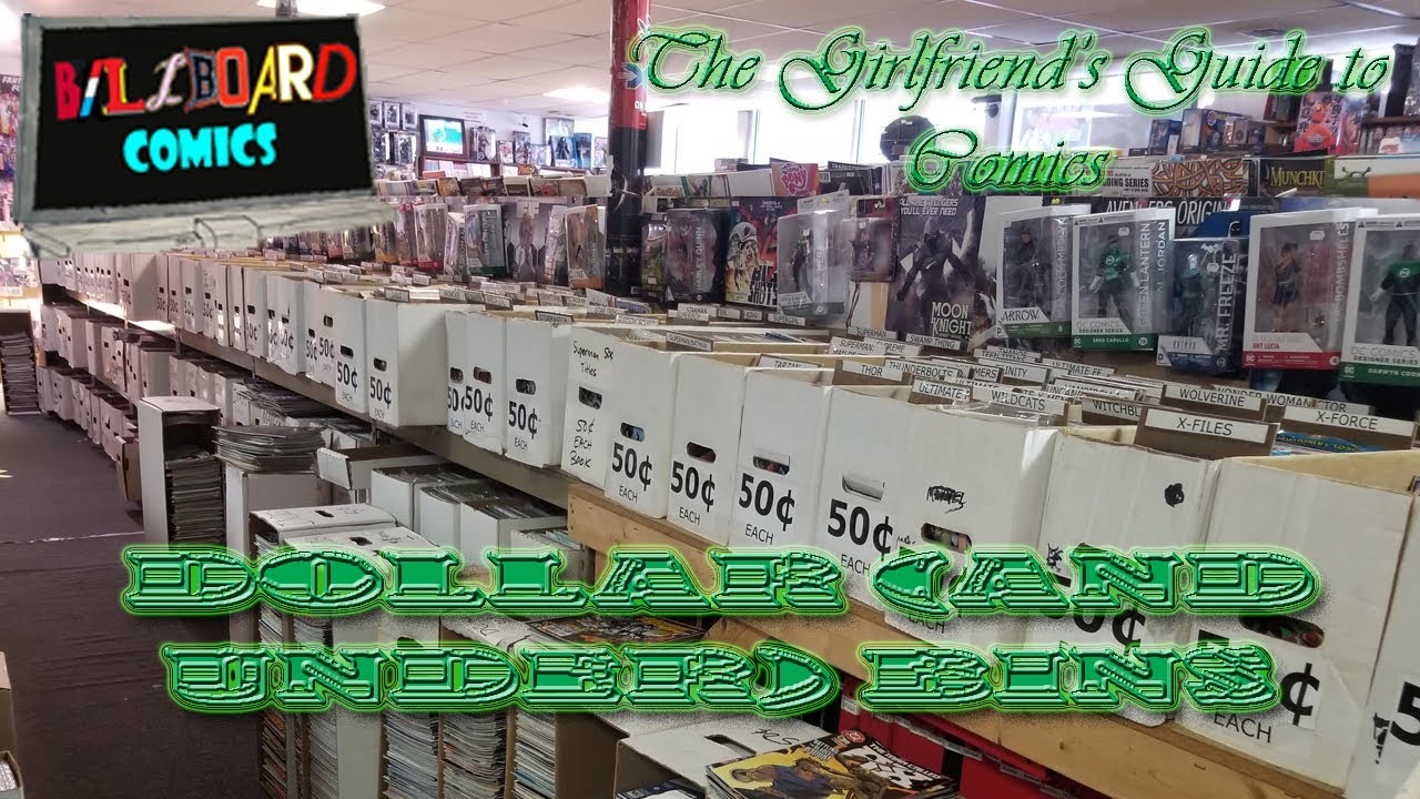 РУКОВОДСТВО ДЛЯ ПОДРУЖКИ ПО КОМИКСАМ: КОРЗИНЫ ПО ДОЛЛАРУ (И НИЖЕ)