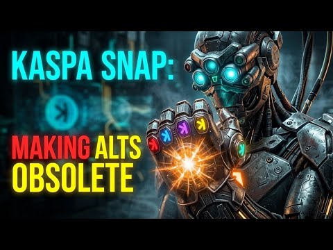 Kaspa($KAS)🚀Just Solved Crypto's Biggest Flaw (The Infinity Gauntlet) #Kaspa #kaspacoin #kaspacrypto