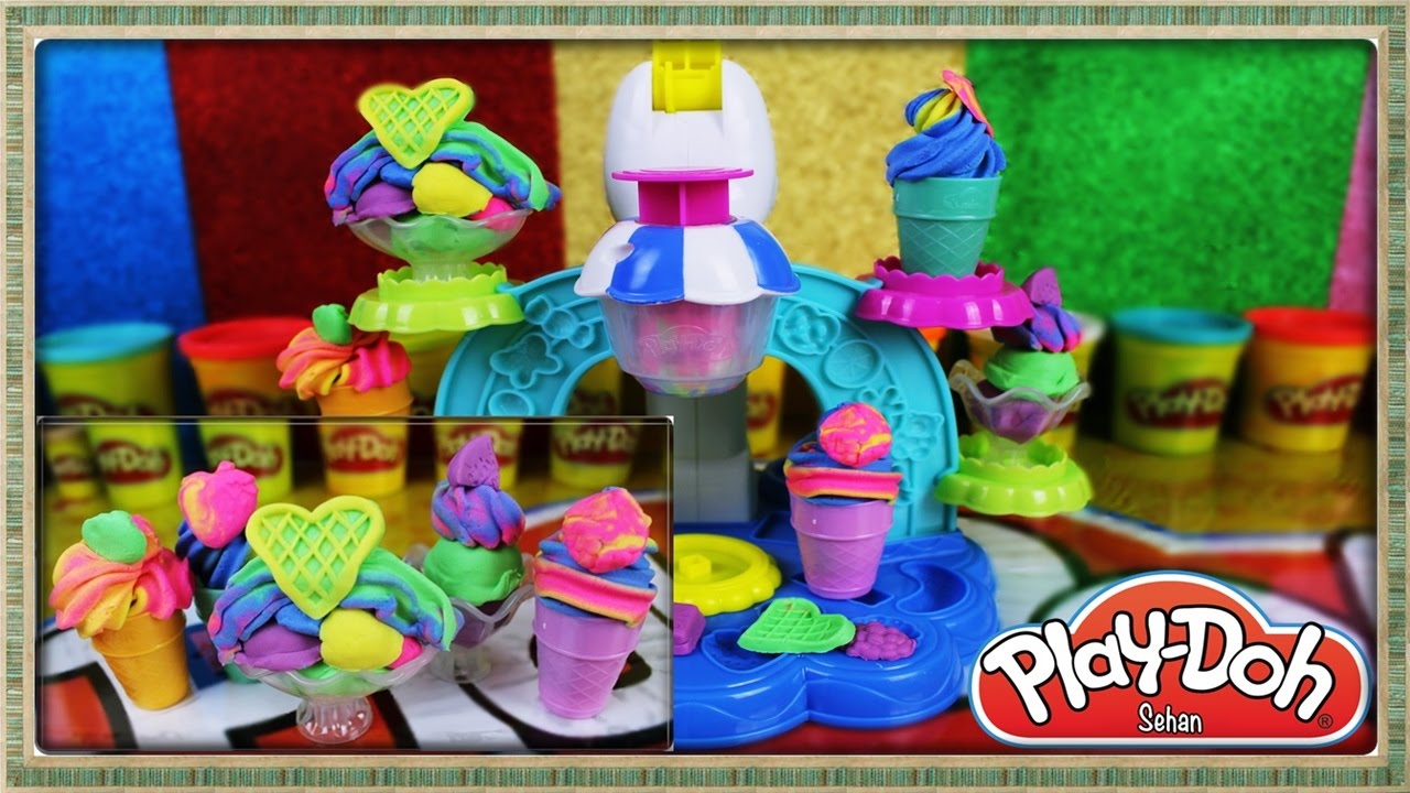 Play doh Swirl & Scoop Ice Cream Playdough Ice Cream ymmmy